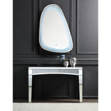 Noralie - Decoración de pared - Con espejo y diamantes de imitación - 117 cm