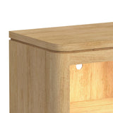 Rosalie - Mesita de Noche con USB y LED