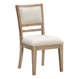 Breckenridge - Silla de comedor tapizada - Marrón