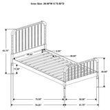 Jones - Wood Open Frame Bed