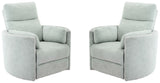 Radius - Power Swivel Glider Recliner (Set of 2)