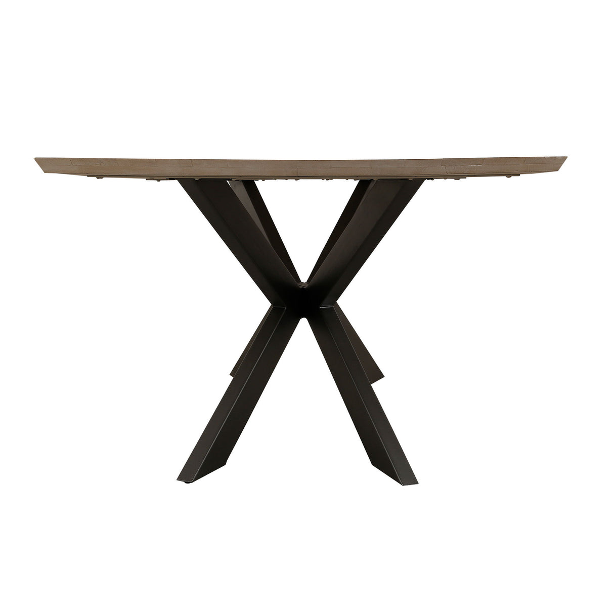 Crossings - Rectangular Dining Table With 4 Upholstered Chairs - Natural & Green