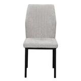 Leander - Side Chair (Set of 2) - Gray Linen