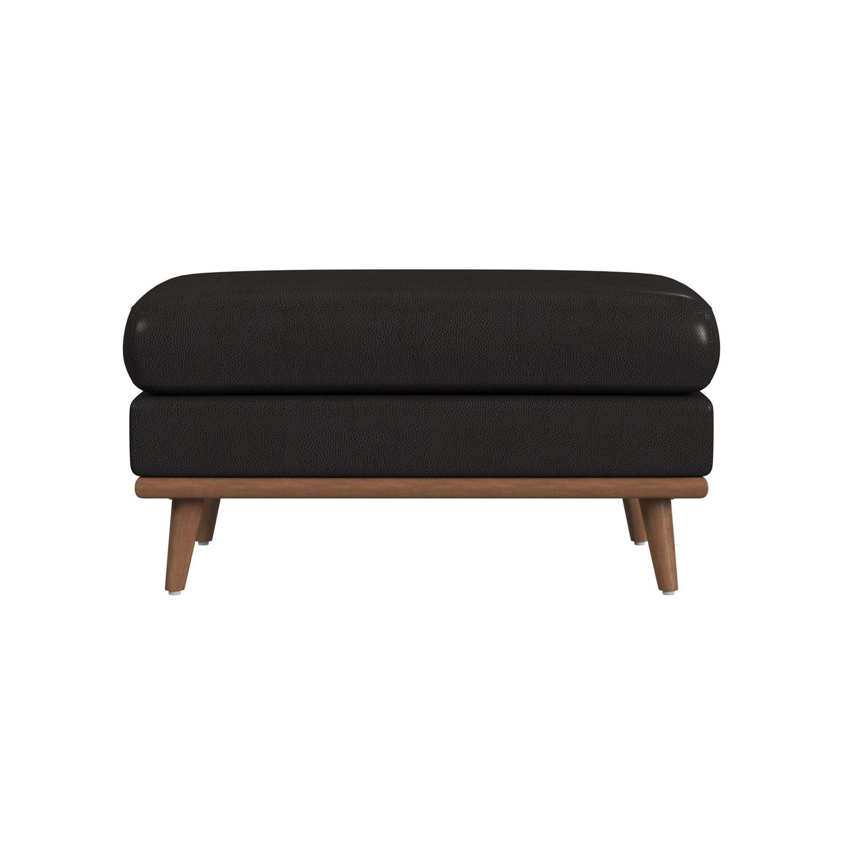 Horizon - Ottoman With Wood Base