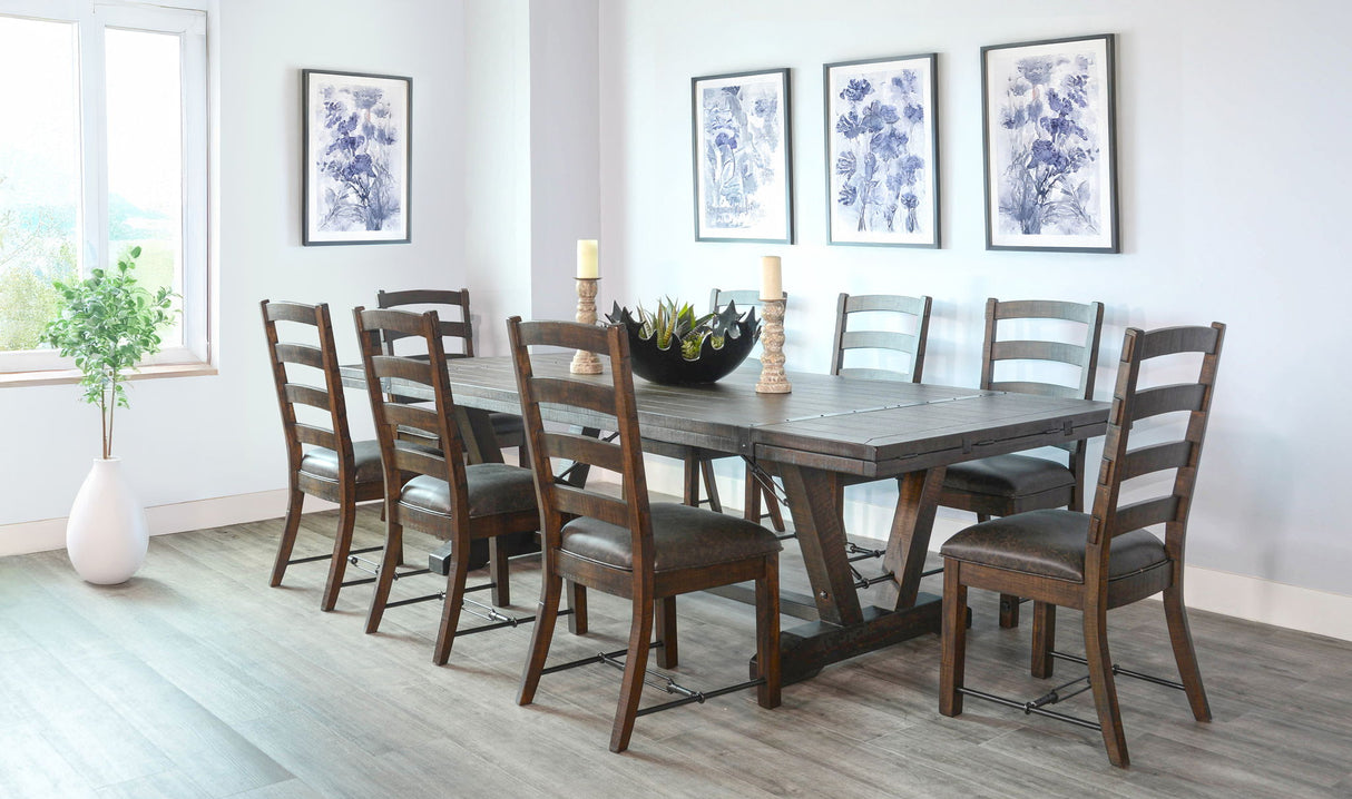 Homestead - Yellowstone Ladderback Dining Chair (Set of 2) - Tobacco Leaf