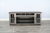 Homestead Hills - Media Console - Tobacco Leaf / Gray