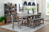 Lodge Dining - Swivel Counter Sling Chair (Set of 2) - Siltstone