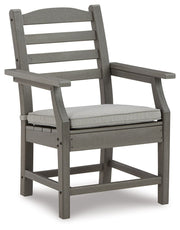 Visola - Arm Chair With Cushion (Set of 2) - Gray