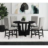 Oregon - Round Table With Wood Top