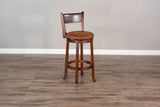 Santa Fe - Swivel Barstool With Cushion Seat & Back