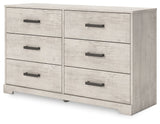 Shawburn - Six Drawer Dresser - Gray