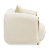 Sassani - Sillón decorativo - Crepé / Dorado