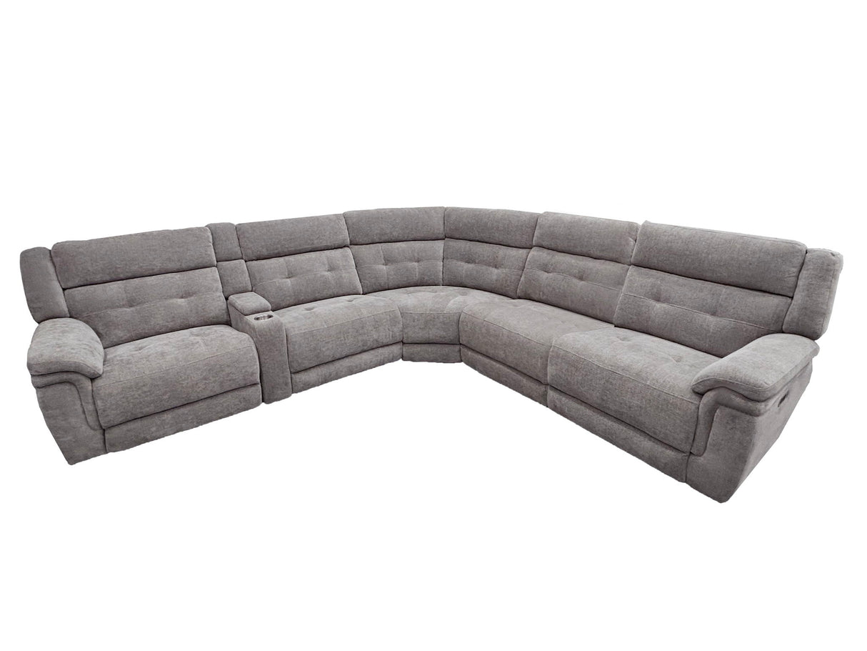 Richland - Modular Power Reclining Sectional With Power Adjustable Headrests