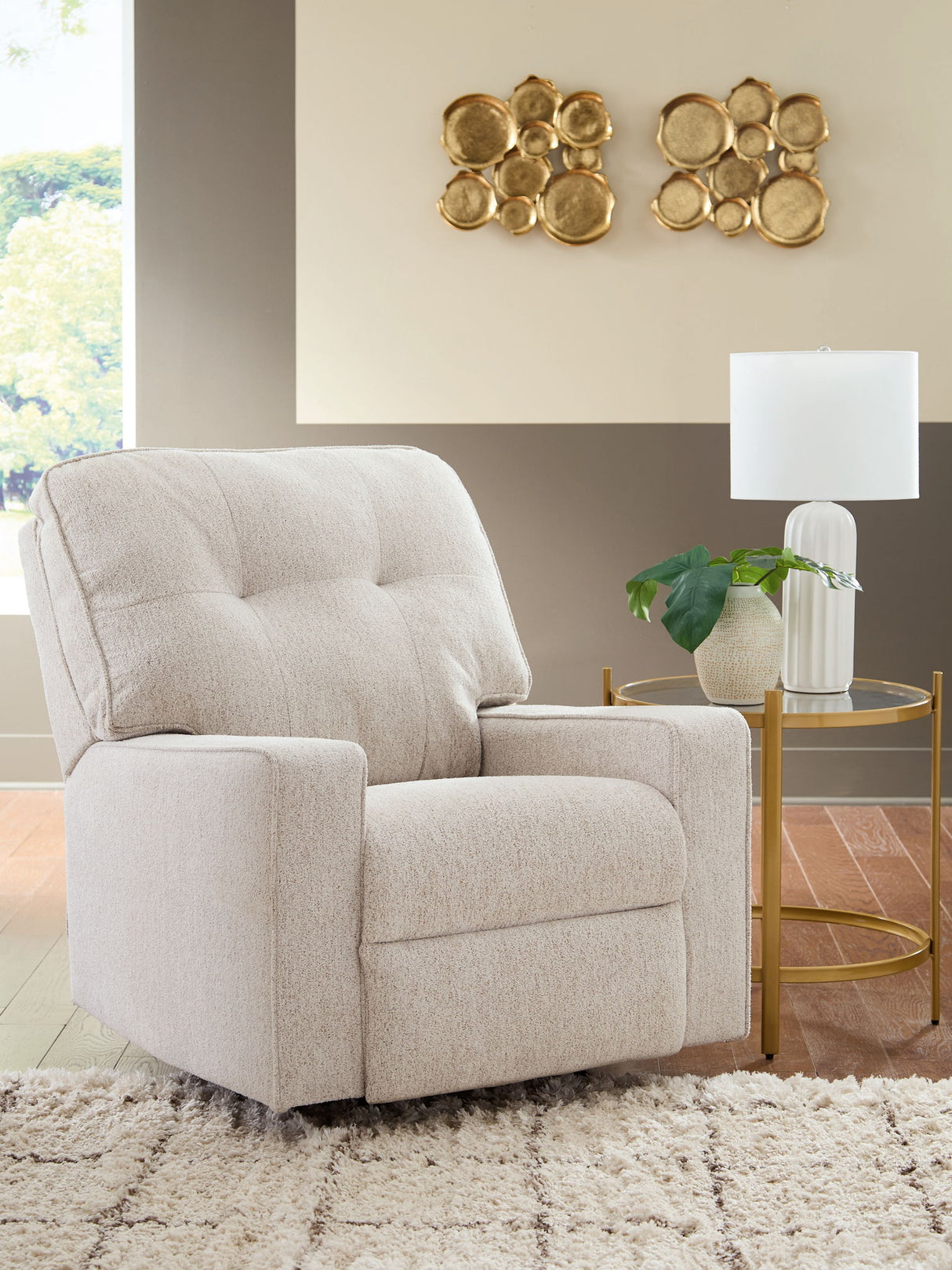 Larimer - Sillón reclinable con balancín