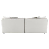 Yolanda - Sofa With 4 Pillows - Beige Chenille