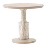 Lotus Bay - 40" Round Gathering Table - Sand