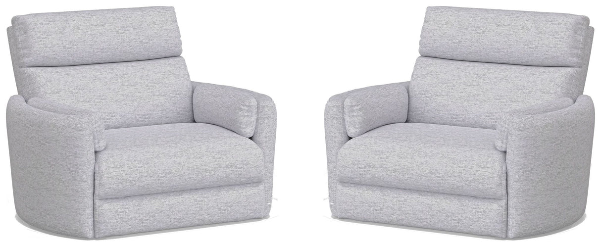 Radius Xl - Extra Wide Power Glider Recliner (Set of 2)