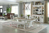 Americana Modern Dining - Upholstered Bench - Cotton alternate view 3