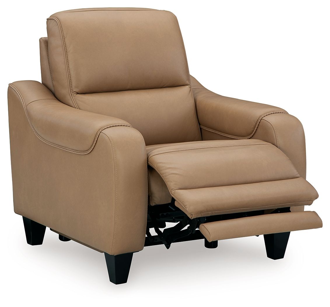 Mosswell - Reclinable eléctrico con reposacabezas ajustable - Caramelo