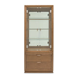 Portrait - Display Cabinet - Sienna Brown