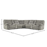 Cooper - Modular Manual Reclining Sectional