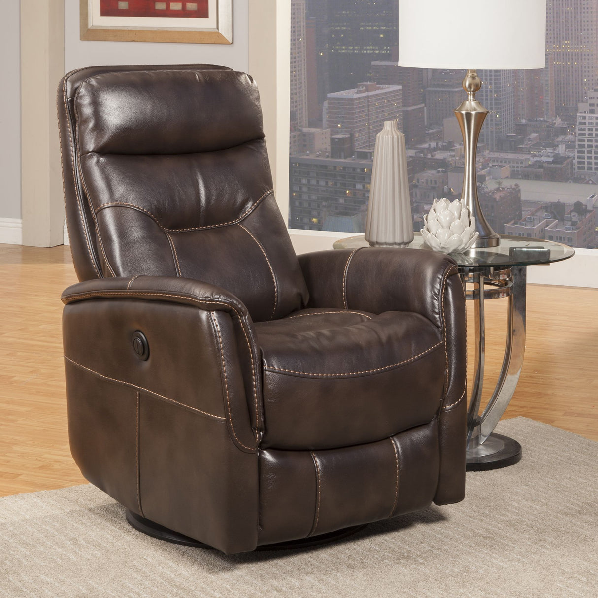 Gemini - Power Swivel Glider Recliner