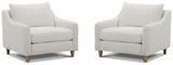 Vogue - Chalk Chair (Set of 2) - Farlo