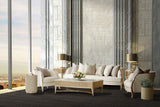 Malibu Crest - Round Chairside Table - Chardonnay