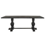 Morland - Mesa de comedor - Negro vintage