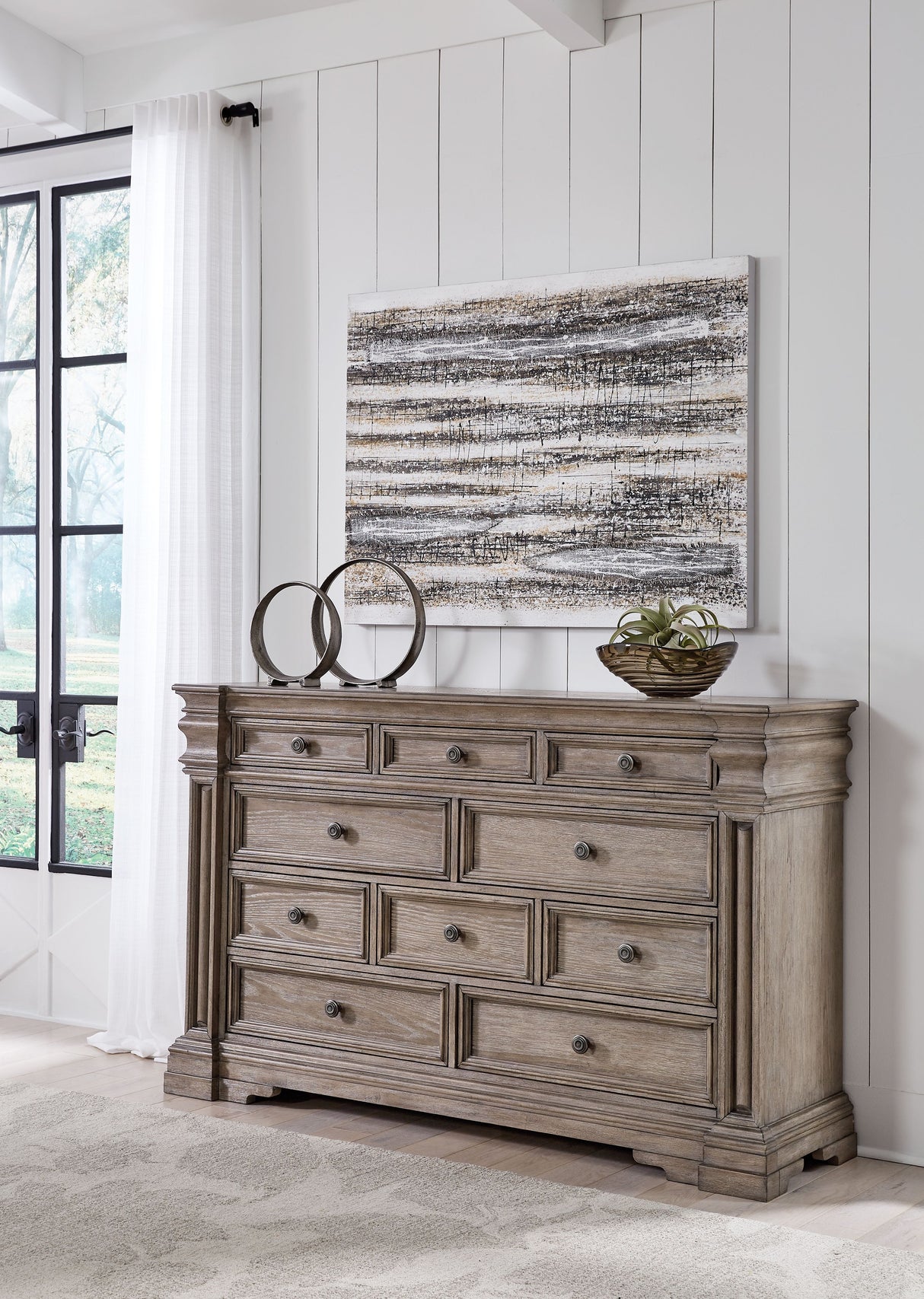 Blairhurst - Dresser - Light Grayish Brown