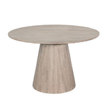 Round Dining Table - Wheat