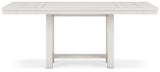Robbinsdale - Rectangular Counter Height Dining Extension Table Set