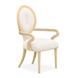 Camellia Field - Silla de comedor con brazos (Juego de 2)