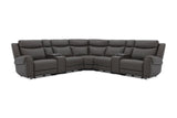Momentum - Modular Power Reclining Sectional With Power Adjustable Headrests