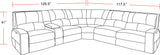 Swift - Power Reclining Sectional