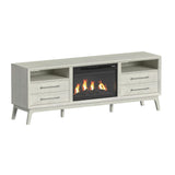 Westland - Mueble de TV de 4 piezas de 180,34 cm - Almendra