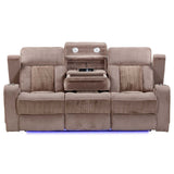 Equinox - Power Reclining Sofa With Drop Down Table