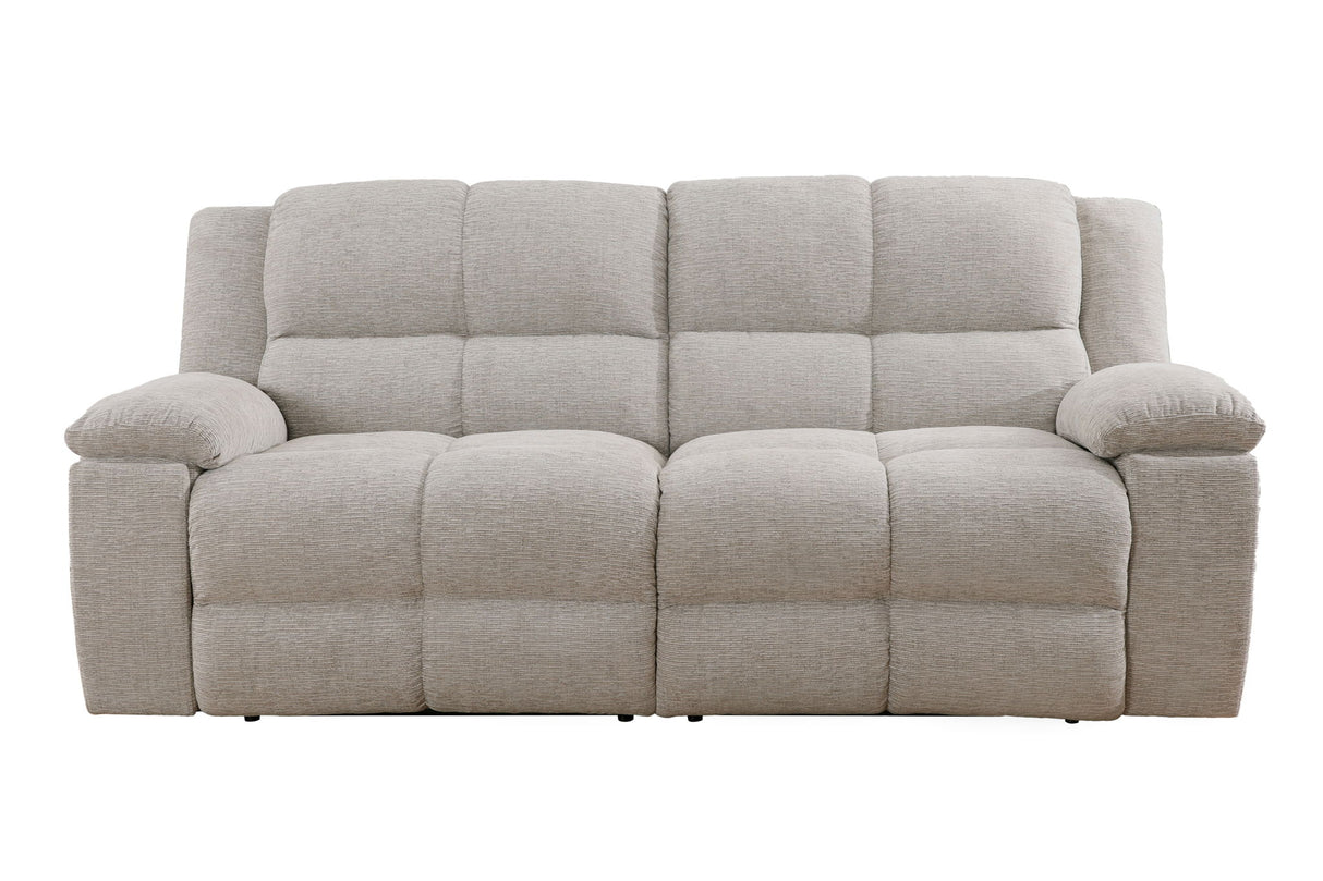 Buster - Manual Reclining Sofa - Opal Taupe
