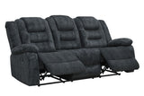 Bolton - Manual Reclining Sofa - Misty Storm