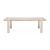 Lotus Bay - Wide Rectangular Dining Table - Sand
