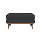 Horizon - Ottoman With Wood Base