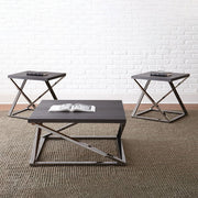Aegean - 3 Piece Table Set - Gray