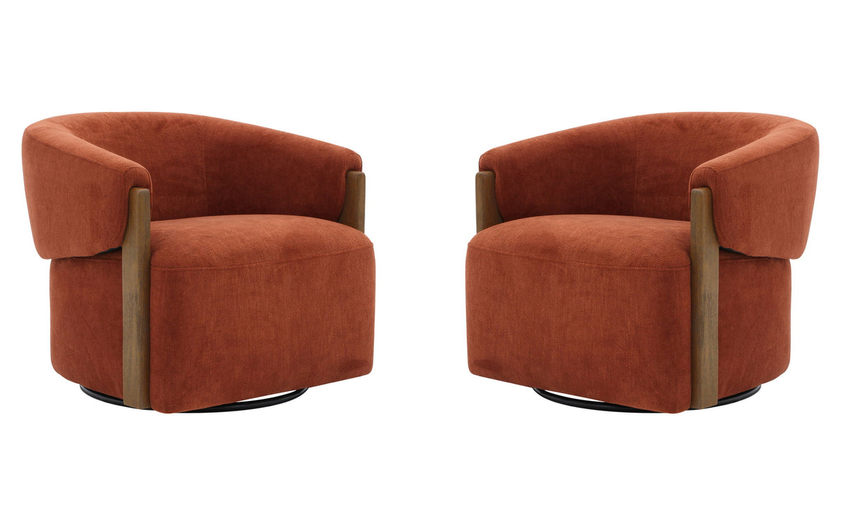 Finley - Sillón giratorio de realce