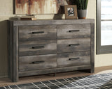 Wynnlow - Juego de dormitorio con panel en cruz