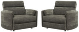 Radius Xl - Extra Wide Power Glider Recliner (Set of 2)