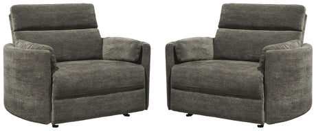 Radius Xl - Extra Wide Power Glider Recliner (Set of 2)