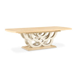 Camellia Field - Rectangular Pedestal Dining Table