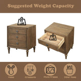 Inverness - 28" Nightstand - Reclaimed Oak