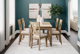 Sanbriar - RECT DRM Table Set (Set of 7) - Light Brown