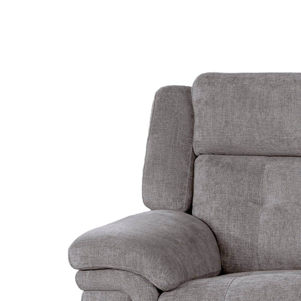 Richland - Sofá reclinable eléctrico - Gris Bristol
